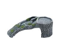 FytStycale Maison pour, Cachette pour, Abri Décoratif en Résine pour Animaux, Habitat pour Grimpantes, Spacieux pour Les Bettas, L
