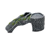 FytStycale Maison pour, Cachette pour, Abri Décoratif en Résine pour Animaux, Habitat pour Grimpantes, Spacieux pour Les Bettas, S