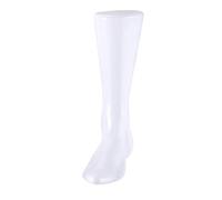 FytStycale Mannequin pour Chaussettes et Pieds, Moule pour Bracelets de Cheville, Support pour Chaussures et Chaussettes à Chaînettes de Cheville, Blanc