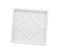 FytStycale Maquette de Brique en Béton, Dalle de Jardin, à Monter Soi-même, Légère, Outil de Pavage Unique, Modèle de Création de Chemin pour L'aménagement P, Motif carré