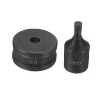 FytStycale Matrice perforation pour trous ronds, idéale pour les bricoleurs et les amateurs d'électricité. Compacte, lisse et facile à installer. Pièce, 0.8 Cm