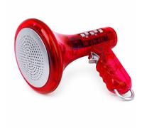 FytStycale Mégaphone avec Changeur Voix Amusant Jouet Mégaphone Compact Jouet Changeur Voix pour Enfants , Rouge