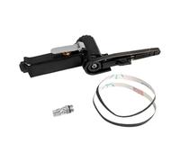 FytStycale Meuleuse D'angle Pneumatique, Mini Ponceuse à Bande, Outil Pneumatique Portatif En Alliage avec Bandes Abrasives, Clé pour Le Meulage avec, 10mm A