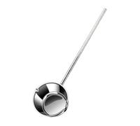 FytStycale Mini Casserole Petite Casserole Chauffe-lait Pot à Soupe et Louche à Verser avec Double Bec Verseur pour Un Versement Contrôlé Adapté pour Fondre Le, 300 Ml