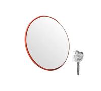 FytStycale Miroir D'angle Convexe, Miroir de Sécurité Routière et de Stationnement Incurvé avec Support de Fixation Murale, Miroir de Circulation et de Stati, 55 cm en intérieur