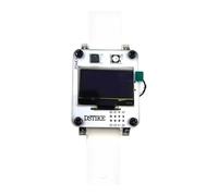 FytStycale Montre Éducative Développement Réseau avec Batterie Longue Durée Antenne Amovible Affichage LED Boutons Faciles Adaptée Aux Étud, Blanc