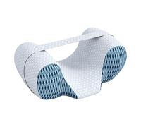 FytStycale Oreiller Anti-Rides pour Dormir sur Le Dos, Soutien de la Nuque, idéal pour la Chambre à Coucher et Le canapé, Bracelet Bleu 70 Cm
