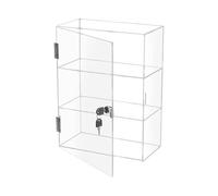 FytStycale Organisateur de Bureau Collectable Toys Display Shop Mini Car Action Doll Doll Cabinet, 3 Couches