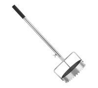 FytStycale Outil de Plantation Multifonction Réglable en Acier Inoxydable pour Retirer Le Gazon et Creuser des Trous pour La Pelouse et, Diamètre de 16 Cm