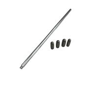 FytStycale Outil de Réparation de Flûte Dispositif Débosseleur Tige Interne pour les Tubes Kit d'Entretien Embouts Variés Alliage de Zinc Portable Adapté aux Ateliers Lutherie Interventions