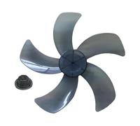 FytStycale Pales de Ventilateur Lames Universelles Hélice de Rechange Pièce de Table Accessoire sur Pied En PP pour Un Refroidissement Efficace Adapté pour La Ma, Gris