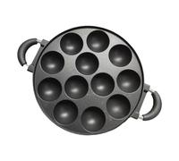 FytStycale Pan de Cuisson Antiadhésive pour L'utilisation de La Manchette, 12 Trous