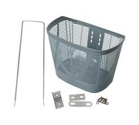 FytStycale Panier Avant pour Vélo Pliant avec Support, Porte-Bagages et Rangement pour Faire Les Courses Ou Voyager, Gris