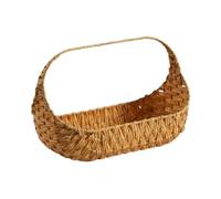 FytStycale Panier de Pique-Nique Tressé Corbeille de Rangement Panier de Présentation Contenant Décoratif Campagne Rustique Adapté pour Jouets et F, 37cmx29cm