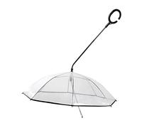 FytStycale Parapluie Transparent pour Animaux de Compagnie, Laisse Confortable et Réglable pour Les Chiens sous La Pluie