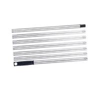 FytStycale Perche D'Extension Réglable Bâton de Peinture Polyvalent Manche pour Pinceau Tige Détachable avec Poignée Confortable Adapté pour Les Projets de Réno, 2.8 M