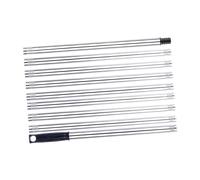 FytStycale Perche D'Extension Réglable Bâton de Peinture Polyvalent Manche pour Pinceau Tige Détachable avec Poignée Confortable Adapté pour Les Projets de Réno, 3.6 M