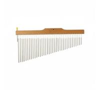 FytStycale Percussion Music Instrument Carillon Métal Bois Accessoires Percussions Maillet Inclus Adapté à Orchestre Scène Méthode Éducation Musicale, Argent, Carillon 36 Tons