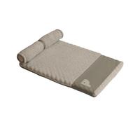 FytStycale Pet Blanket Tapis Cage Coussin Douillet Matelas Portable Lavable Removable Matériaux Doux PU et Éponge Adapté pour Chats Chiens de Compagnie en, Gray M 50cmx35cm
