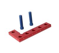 FytStycale Petit Outil Central Portable pour Le Travail Du Bois : Règle de Mesure à Angle Droit, Outil de Marquage Des Bords pour Le Travail Du Bois, Impérial