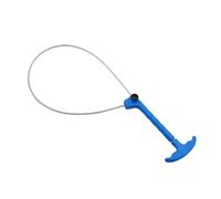 FytStycale Pig Rope Outil de Capture de Porc Système de Boucle Ajustable Dispositif de Contrôle en Acier Adapté à L'Élevage Porcin, Bleu
