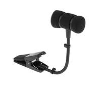 FytStycale Pince pour D'instrument, Pince à Col de Cygne Sans, Support de Micro Résistant Au Vent de 19 Cm pour Pied de Micro, Clip pour Saxophone