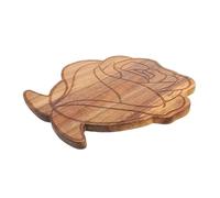 FytStycale Planche à Découper En Bois En Forme de Fleur pour Pizza, Steak, Légumes