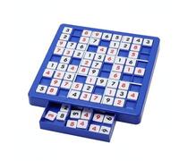 FytStycale Plateau Sudoku Arithmétique Numérique Développement Cognitif 81 Éléments Réversibles Plus Manuel 120 Défis Gradués sans Bavures Sensation Douce, avec Tiroir