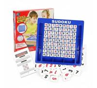 FytStycale Plateau Sudoku Arithmétique Numérique Développement Cognitif 81 Éléments Réversibles Plus Manuel 120 Défis Gradués sans Bavures Sensation Douce, sans Tiroir