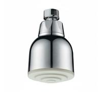 FytStycale Pommeau de Chrome Haute Pression Tête de Fixe Pommeau Mural Surface Résistante et Facile à Nettoyer avec 36 Buses en Silicone Économie d'Eau Adapté, Chrome
