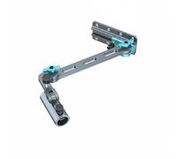 FytStycale Porte-Canne Angle Montage Angle Porte-Canne Pince Tube 18-21 Mm , Gris-Bleu