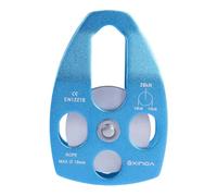FytStycale Poulie Simple d'escalade et de Secours Robuste pour Corde de 16 Mm (0,62") - Poulie de Halage pour Sports de Glisse et Rappel en Extérieur