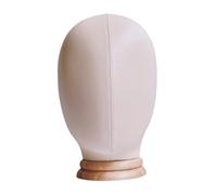 FytStycale Présentoir à Chapeaux et Casquettes pour Mannequins, Modèle Moderne et Multifonctionnel, avec Base En Bois pour Le Coiffage et Le Séchage, Idéal pour