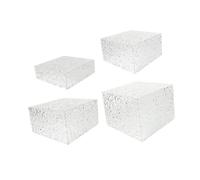 FytStycale Présentoir de Buffet surélevé En 4 Pièces pour Présentation de Nourriture, Idéal pour Les Restaurants de Confiseries et Les Expositions Artistiques.