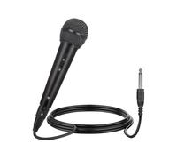 FytStycale Professionnel Sans Fil avec Câble de 3 M et Prise Jack 6,35 Mm pour Mariages, Scènes, Discours, Studios, Activités de Plein Air et Podcasts