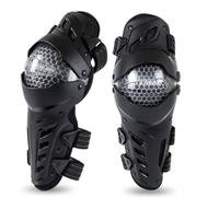 FytStycale Protège-Genoux avec Coque TPU Absorption s Chocs Genouillère Engin risé Réglable Armure Genou et Tibia pour Trajet Quotidien, Noir, M