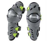 FytStycale Protège-Genoux avec Coque TPU Absorption s Chocs Genouillère Engin risé Réglable Armure Genou et Tibia pour Trajet Quotidien, Gris, M
