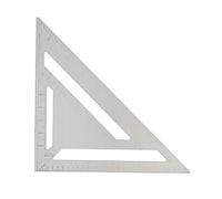 FytStycale Règle Triangle de Dessin Ajustable Munie de Protracteur Échelle à Bord Carré Droite de Mesure Planche de Dessin en Aluminium Adaptée pour Ingénieurs
