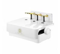 FytStycale Rehausseur de Pédale Piano Complément Enfant Accessoire Instrument Surélévateur Repose-Pied Ajustable Structure Robuste Utilisable pour Cours de Maison Salle d'apprentissage, Blanc