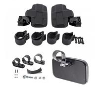 FytStycale Rétroviseur de Véhicule Miroir UTV Miroir Latéral Miroir Central Accessoire Universel avec PP et Fixation Solide pour, Rétroviseurs Latéraux UTV-8 Et Rétroviseur Central UTV-10