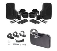 FytStycale Rétroviseur de Véhicule Miroir UTV Miroir Latéral Miroir Central Accessoire Universel avec PP et Fixation Solide pour, Rétroviseurs Latéraux UTV-4 Et Rétroviseur Central UTV-10