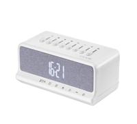 FytStycale Réveil Enceinte Bluetooth Rechargeable Réveil avec Enceinte Bluetooth Lumineux Générateur son Apaisant pour Adultes, Bureau