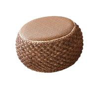 FytStycale Roard Pouf Ottoman Round Foottütz Déskorative Handwave Poott- Sofa Sools for Terrace Bedroom Residential Culture Interior House