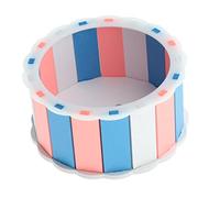 FytStycale Roue d'exercice pour Petits Animaux - Jouet Idéal pour Se Dépenser - Cadeau Merveilleux, Rose Bleu foncé