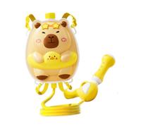 FytStycale Sac à dos arroseur avec bretelles réglables pour enfants, idéal pour jouer dehors en été, dans la pelouse, la piscine, sur la plage ou au jardin, Capybara