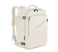FytStycale Sac à Dos de Déplacement D'affaires Grande Capacité Grand Sac à Dos Cabine Sangle Bagage Bagagerie pour Hommes, Déplacement Professionnel, Blanc Cassé, Blanc Cassé