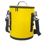 FytStycale Sac Isotherme Sac Glacière Sac Pique-nique Sac de Livraison Alimentaire PVC Étanche avec Isolation Thermique Avancée Poignée Portable Fermeture Zippée, Jaune