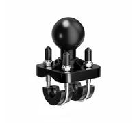 FytStycale Serre-Joint à Rotule Double U Installation Facile Base à Boule 38 Mm Alliage d’Aluminium Collier Tube à Boule pour Agriculteurs