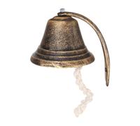 FytStycale Sonnette décorative suspendue, cadeau créatif, sonnette « Ouvrez la porte », ornement en fer robuste pour réfrigérateur, armoire, magasin, entrée