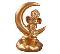FytStycale Statue d'ange, bougeoir pour bougie chauffe-plat, accessoire décoratif de table multifonctionnel pour table à café ou à thé, sculpture en résine, 9 Cm X 7.5 Cm X 11